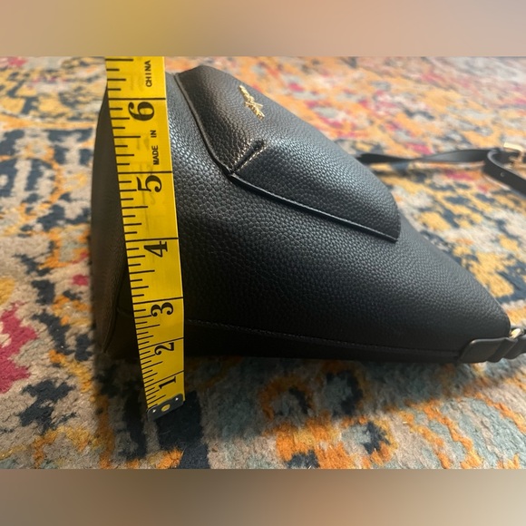 Nanette Lepore Loren Black Bucket Bag Purse - Picture 13 of 15